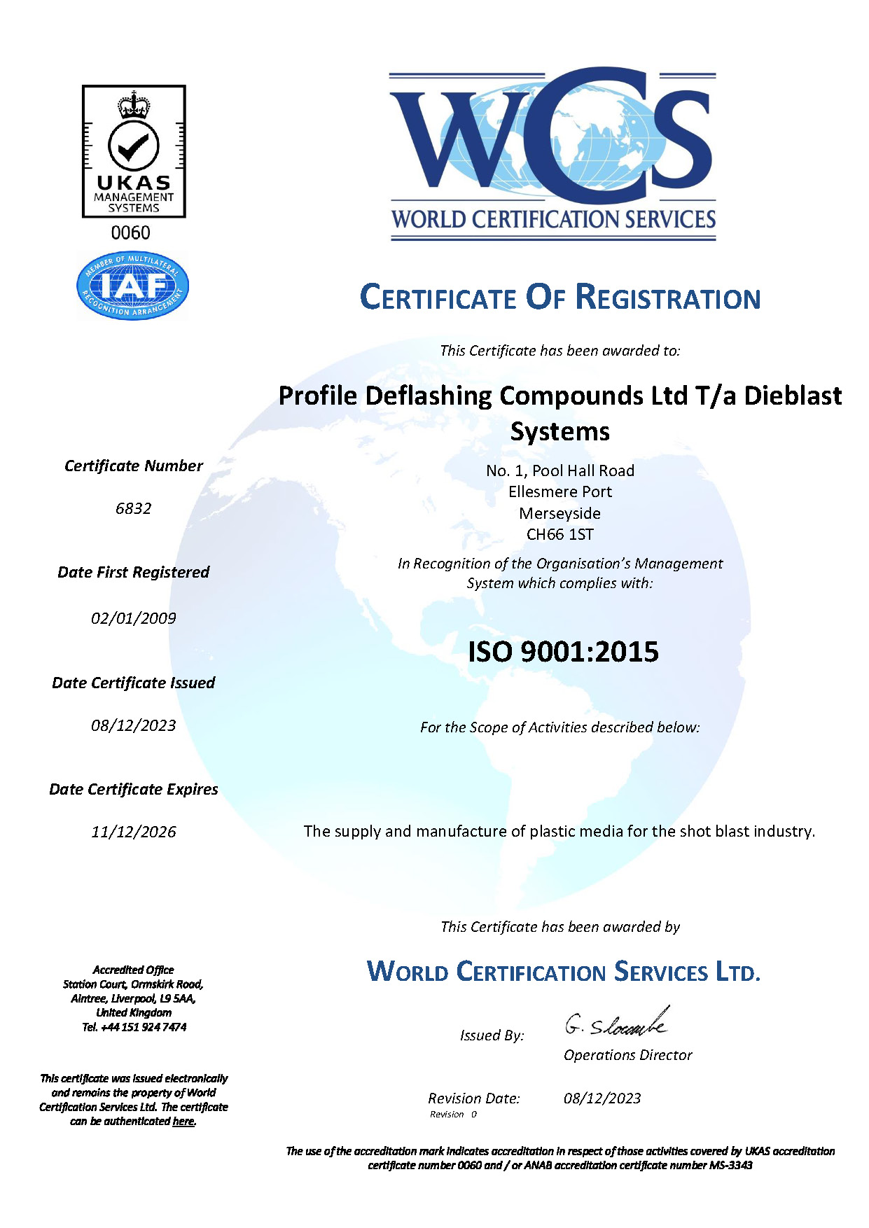 Zertifiziert nach DIN ISO 9001
